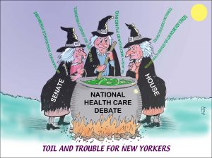 National Health Care Debate - Toil and Trouble for New Yorkers