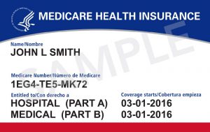 Sameple Medicare Card