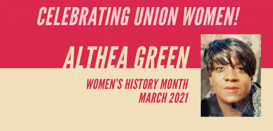 Celebrating Union Women: Althea Green