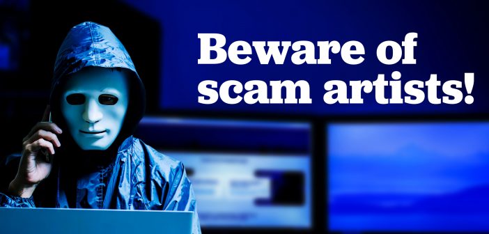 SCAM ALERT: Do not share personal information with unknown groups