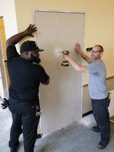 People_building_classroom_space