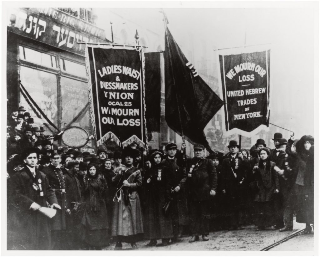 Historic dressmaker union rallies 1911