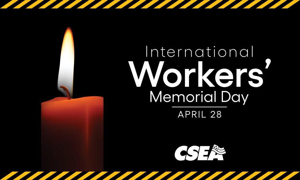 Workers Memorial Day 2025 Ceremonies CSEA, AFSCME