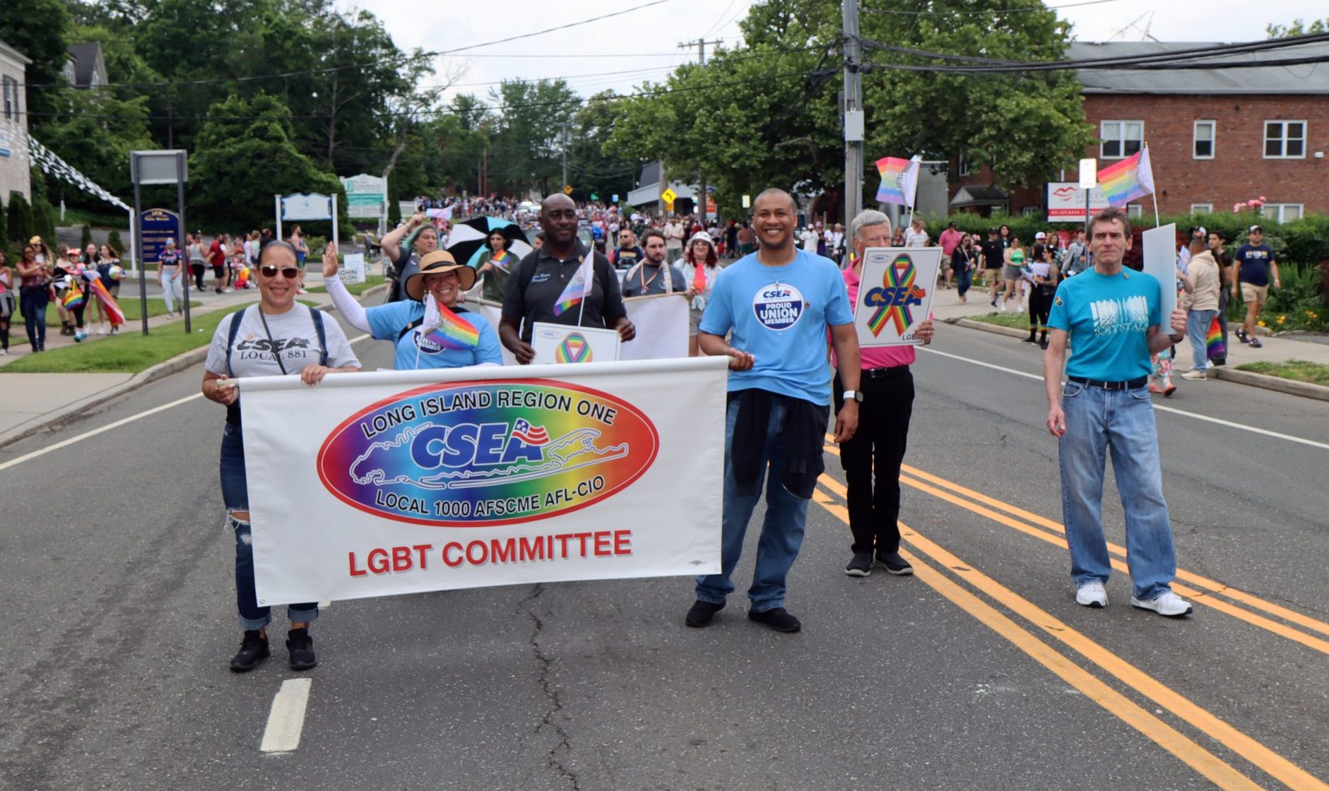 CSEA members show their Pride - CSEA NY