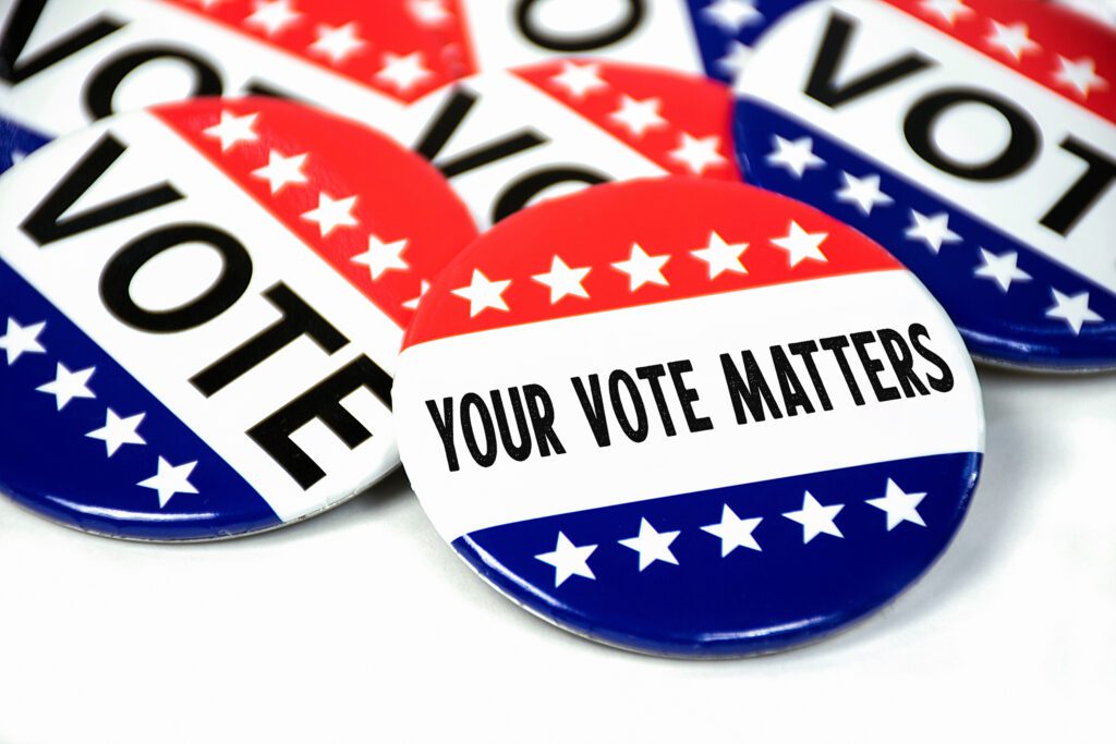 group_of_your_vote_matters_pins